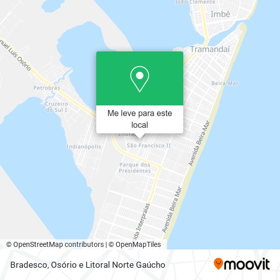 Bradesco mapa