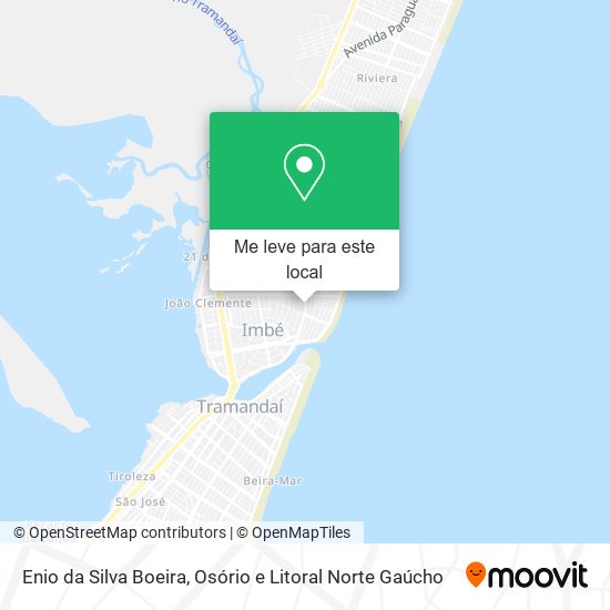 Enio da Silva Boeira mapa