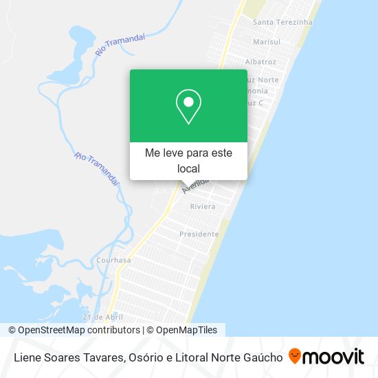 Liene Soares Tavares mapa