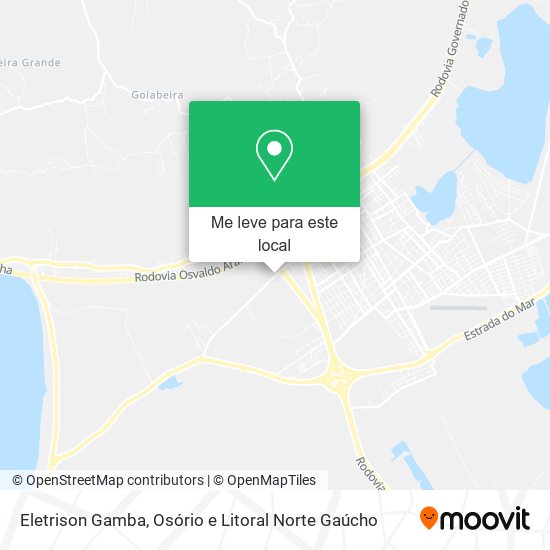 Eletrison Gamba mapa