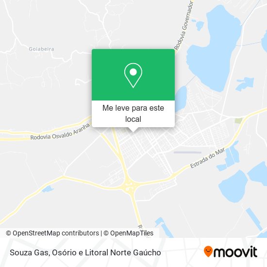 Souza Gas mapa