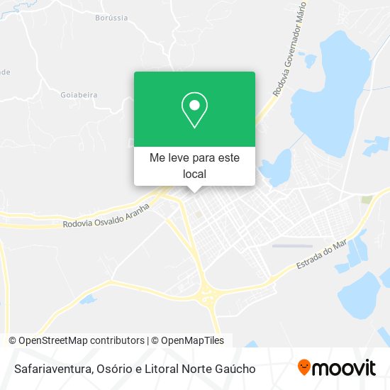 Safariaventura mapa