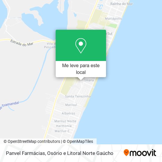 Panvel Farmácias mapa