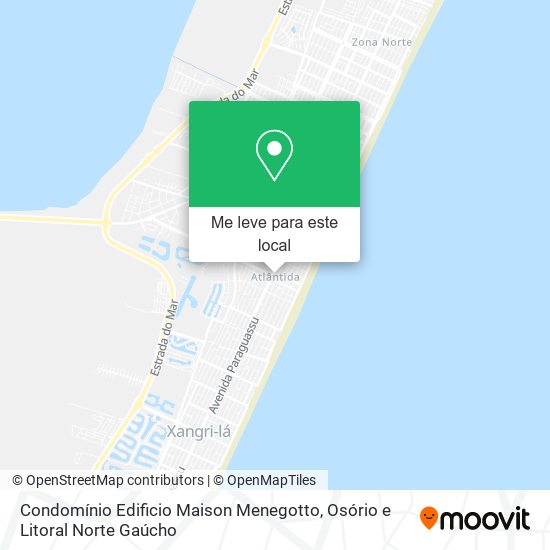 Condomínio Edificio Maison Menegotto mapa