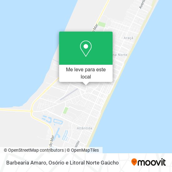 Barbearia Amaro mapa