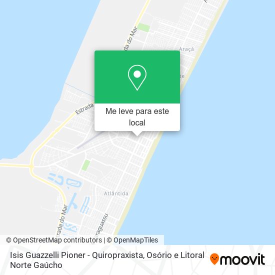 Isis Guazzelli Pioner - Quiropraxista mapa
