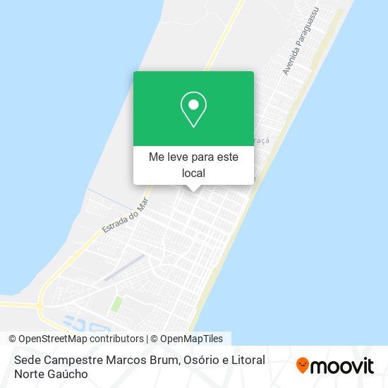 Sede Campestre Marcos Brum mapa