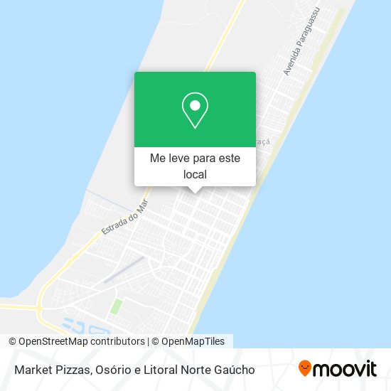 Market Pizzas mapa
