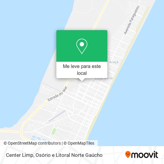 Center Limp mapa