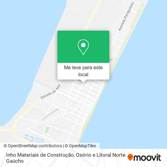 Inho Materiais de Construção mapa