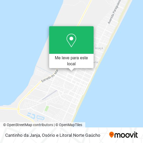 Cantinho da Janja mapa