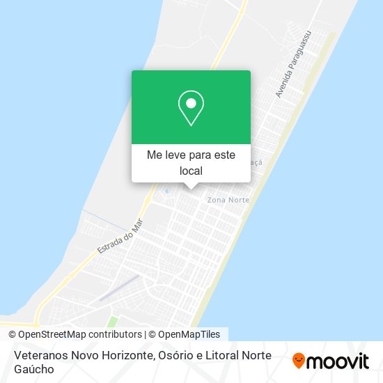 Veteranos Novo Horizonte mapa