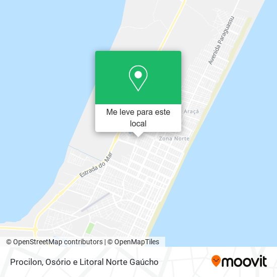 Procilon mapa