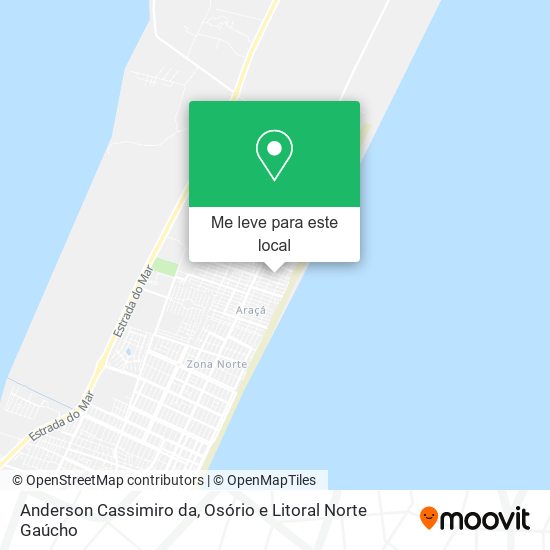 Anderson Cassimiro da mapa