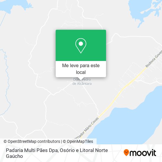 Padaria Multi Pães Dpa mapa
