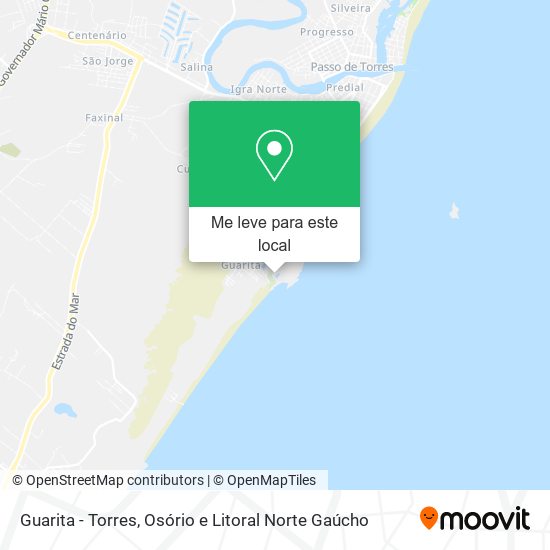 Guarita - Torres mapa