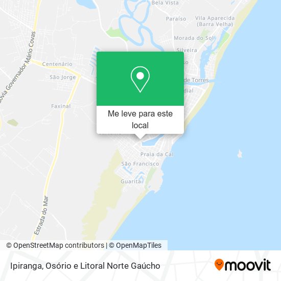 Ipiranga mapa