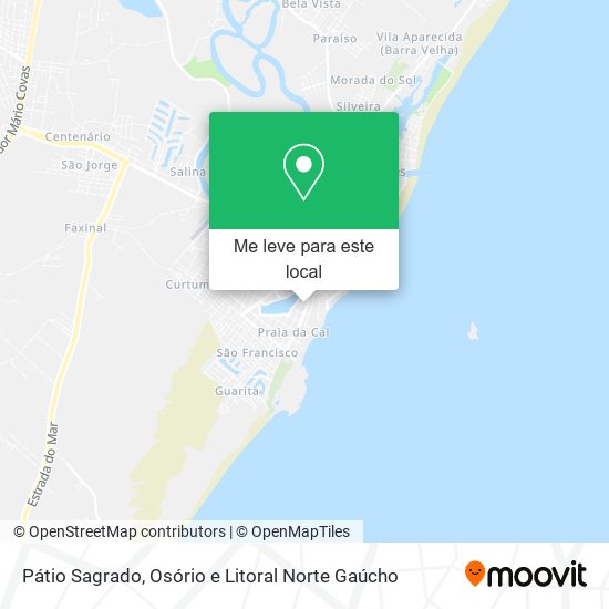 Pátio Sagrado mapa