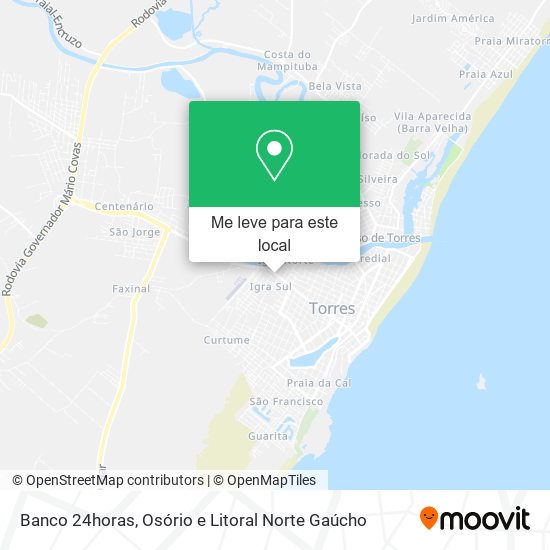 Banco 24horas mapa