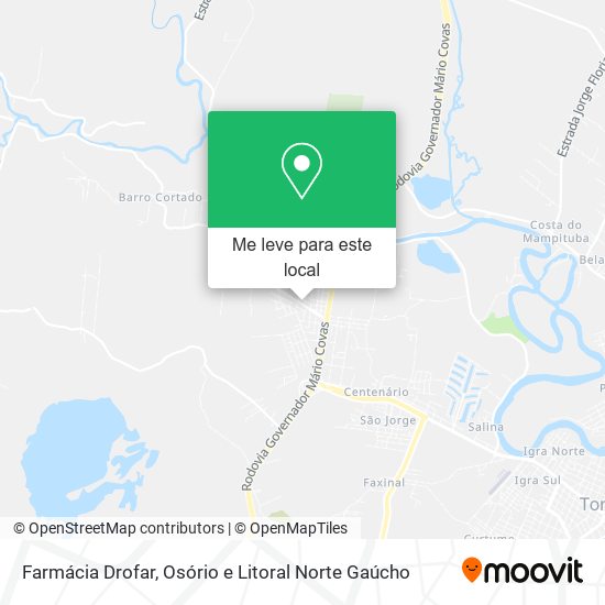 Farmácia Drofar mapa