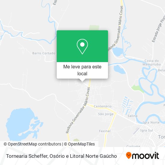 Tornearia Scheffer mapa