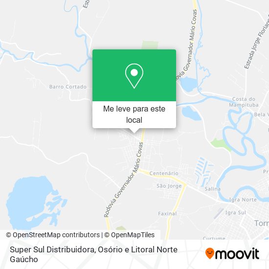 Super Sul Distribuidora mapa