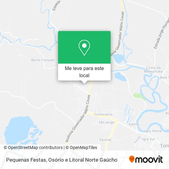 Pequenas Festas mapa