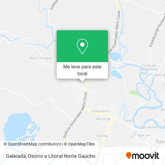 Geleiada mapa