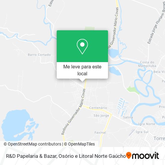 R&D Papelaria & Bazar mapa