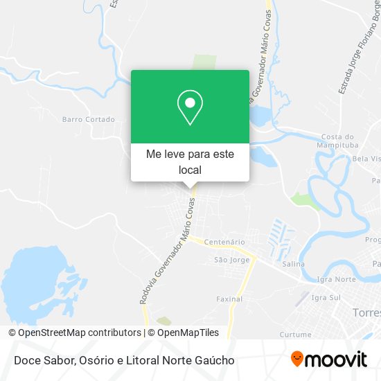 Doce Sabor mapa