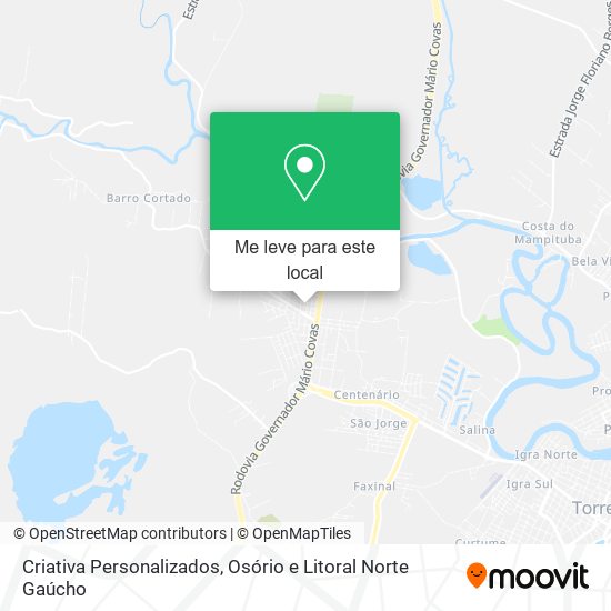 Criativa Personalizados mapa