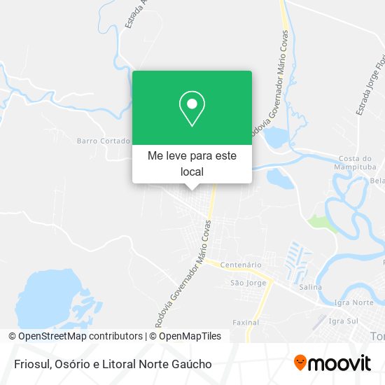 Friosul mapa