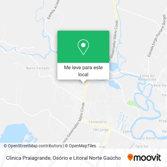Clinica Praiagrande mapa