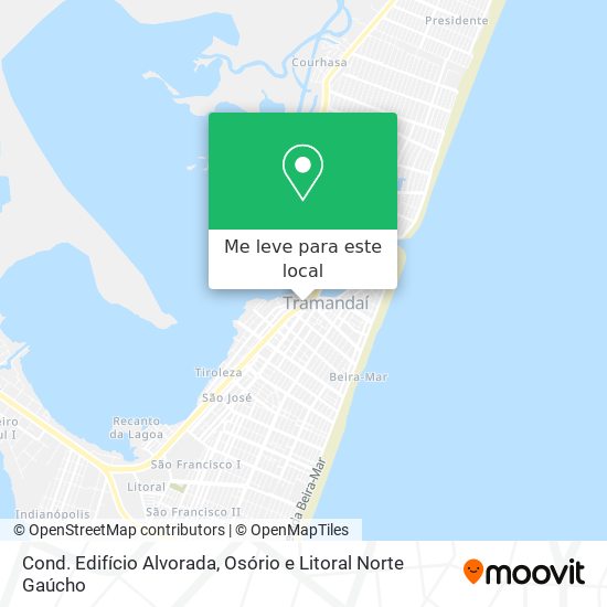 Cond. Edifício Alvorada mapa