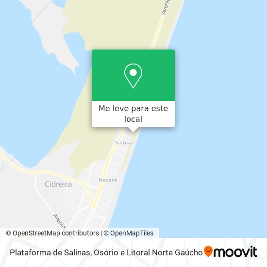Plataforma de Salinas mapa
