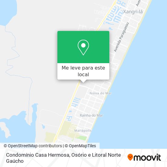 Condomínio Casa Hermosa mapa