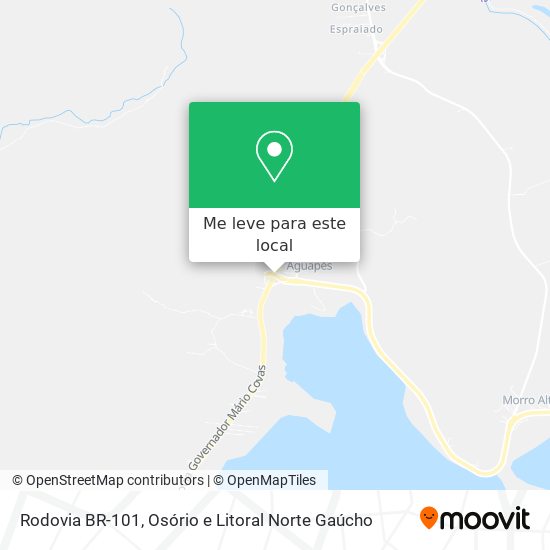 Rodovia BR-101 mapa