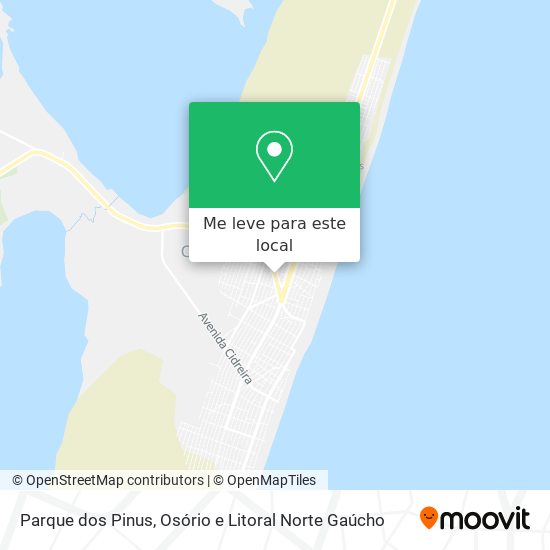 Parque dos Pinus mapa