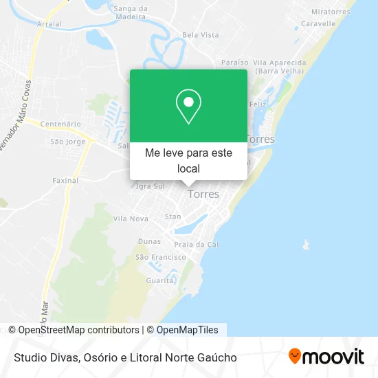 Studio Divas mapa