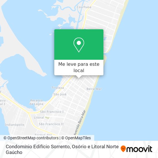 Condomínio Edifício Sorrento mapa