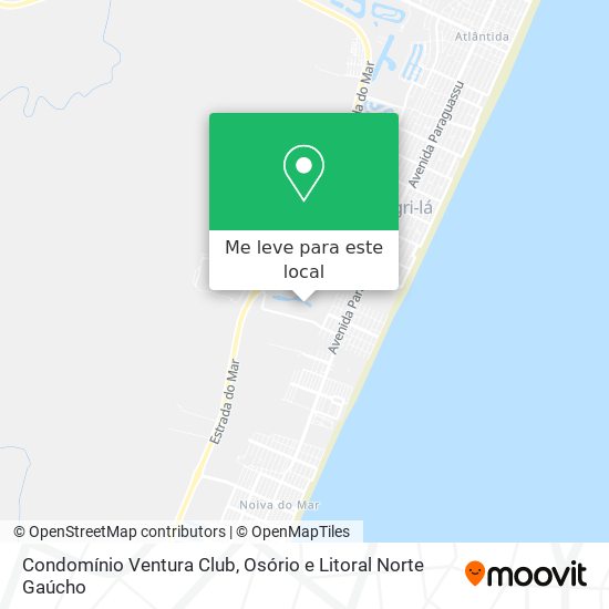 Condomínio Ventura Club mapa