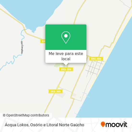 Ácqua Lokos mapa