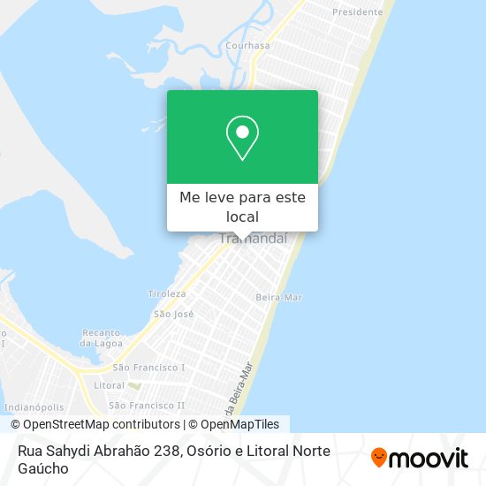 Rua Sahydi Abrahão 238 mapa