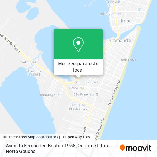 Avenida Fernandes Bastos 1958 mapa