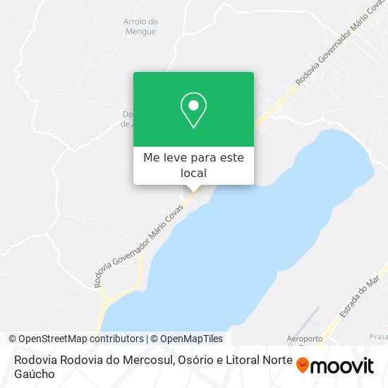 Rodovia Rodovia do Mercosul mapa