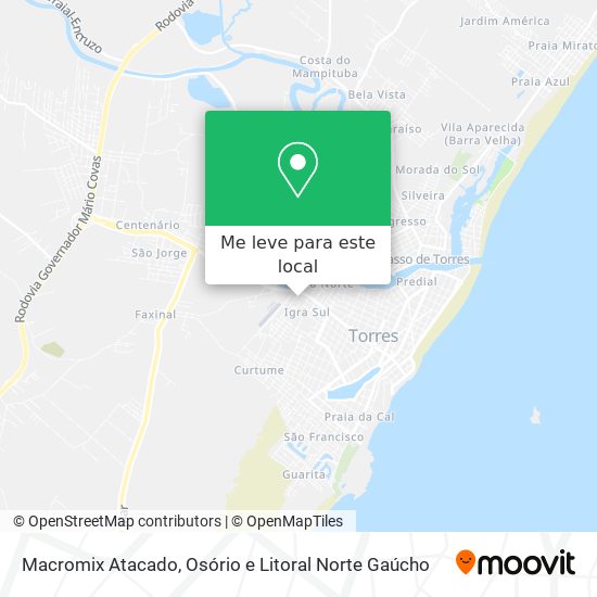 Macromix Atacado mapa