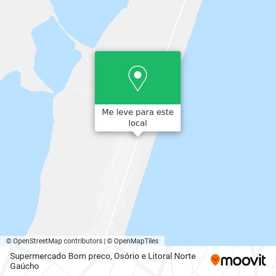 Supermercado Bom preco mapa