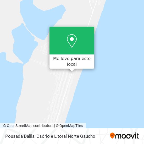 Pousada Dalila mapa
