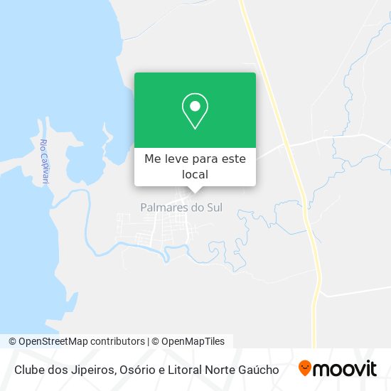 Clube dos Jipeiros mapa