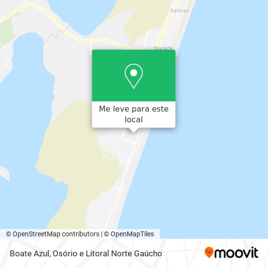 Boate Azul mapa